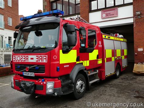 Yk64 Gxs North Yorkshire Fire And Rescue Service Volvo Emergency O
