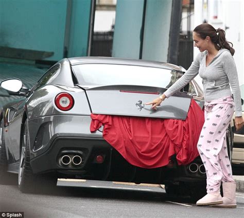 Tamara Ecclestone Gets Another Ferrari Identical To Previous Car Daily Mail Online