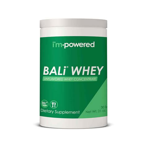 The Bali Whey 30 Servings Per Container