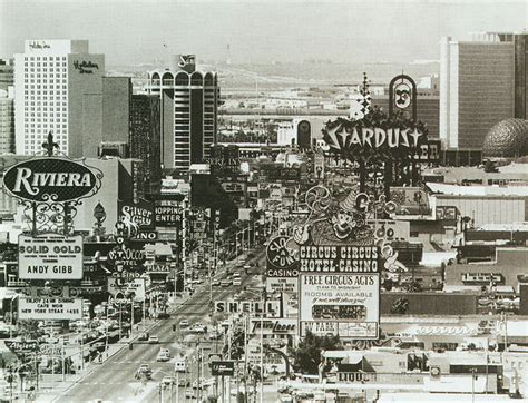 Las Vegas Nevada Vintagelasvegas The Strip 1983
