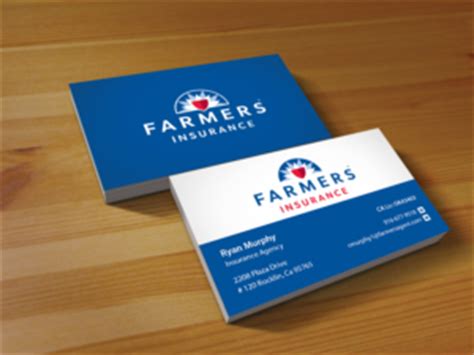 Farmers insurance provides some of the top prices on homeowners insurance and pretty competitive prices on auto insurance. 81 Masculine Business Card Designs | Insurance Business Card Design Project for a Business in ...