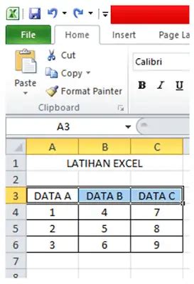 Cara Menyesuaikan Ukuran Baris Kolom Excel Secara Otomatis Blog