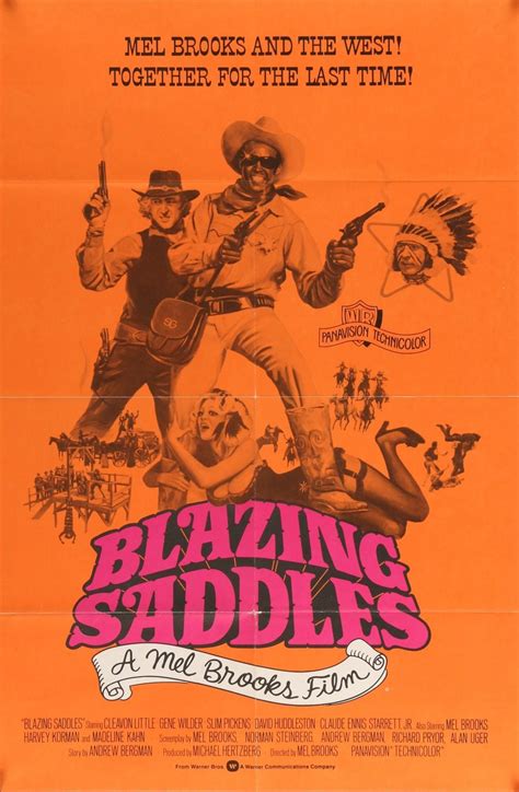 Blazing Saddles (1974) | Blazing saddles movie, Classic movie posters, Movie posters