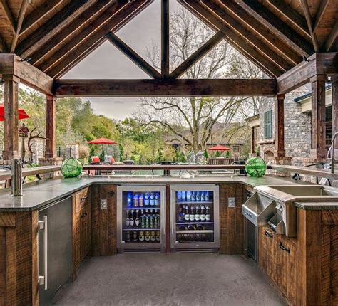 An outdoor kitchen is an excellent way to equip your backyard for entertaining and feeding hungry friends and family. 1001+ Outdoor Kitchen Ideas to Help You Enjoy Summer