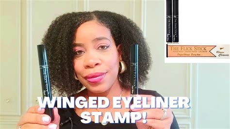 Reviewing The Flick Stick Winged Eyeliner Stamp Youtube