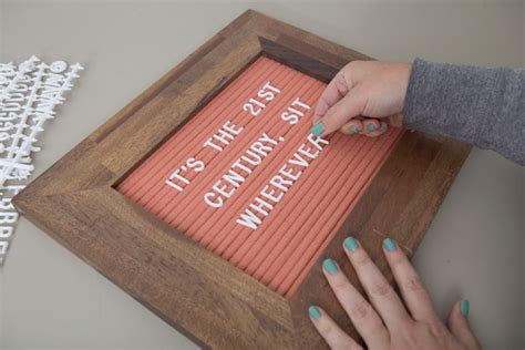 Woah You Have To See These Diy Custom Felt Letter Boards