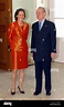 (Dpa) - der deutsche Bundespräsident Johannes Rau und seine Frau ...