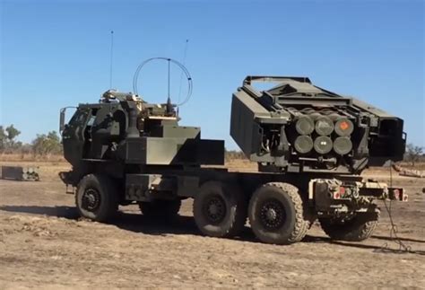 The New M57a1 Army Tactical Missile System Missile Is Being Fired Over