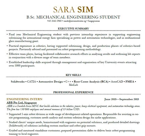 Take some time to look through some of our favorite resumes and other application document samples by college and/or population category below. College Student Resume Sample | Singapore CV Template