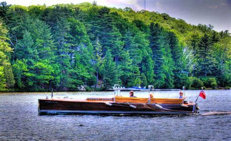 The Classic Wooden Boats Of Muskoka Include The 1930 Ditchburn