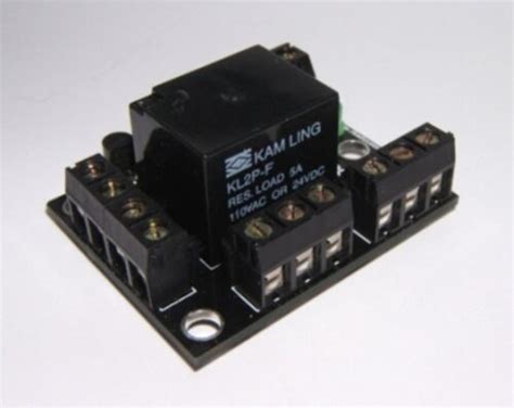 Dpdt Relay Module Self Build Kit With Songle 561224vdc 5a Relay Uk