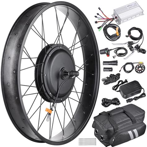 48v Front Fat Tire Electric Bike Conversion Kit 203 14 263 14