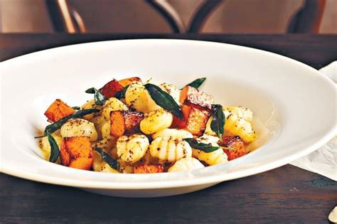 Gnocchi With Roasted Pumpkin And Sage Burnt Butter Sauce Recipe
