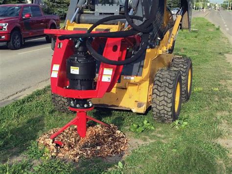 Stumpex Auger Stump Grinder Attachment Fecon