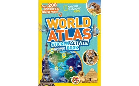 World Atlas Sticker Activity Book Over 1000 Stickers Buy Online At