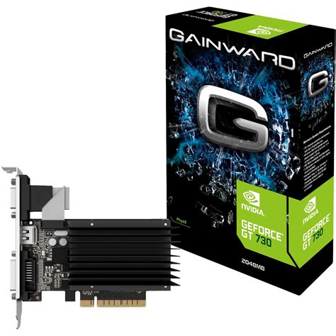 2gb Gainward Geforce Gt 730 Silent Fx Passiv Pcie 20 X 8 Retail Gt