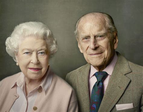 Queen Elizabeth Prince Philip Pose For 90th Birthday Portrait