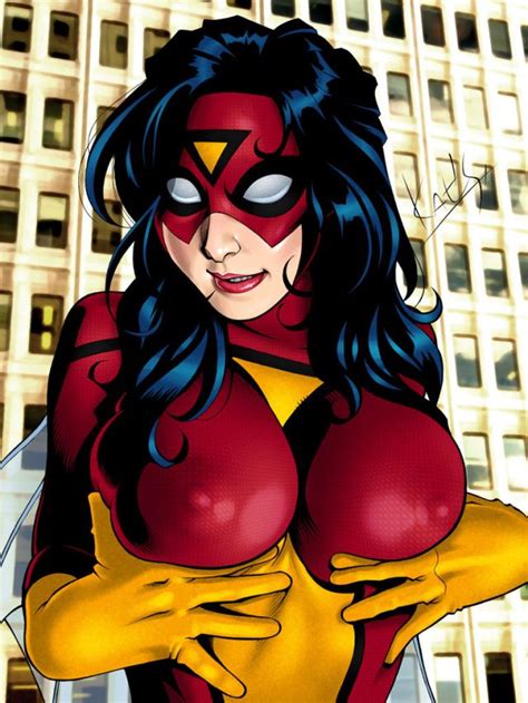 Big Breasts Spider Woman Porn Pics Superheroes