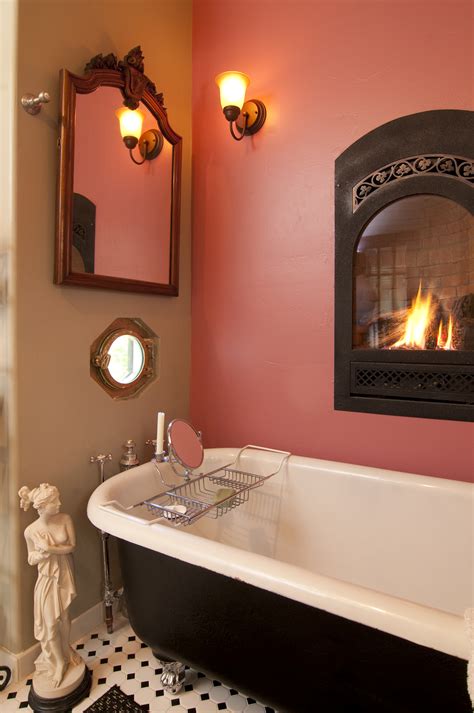 Make a bold statement in your home with artwork from independent artists worldwide. 18 Master Bathrooms with Fireplaces (Pictures)