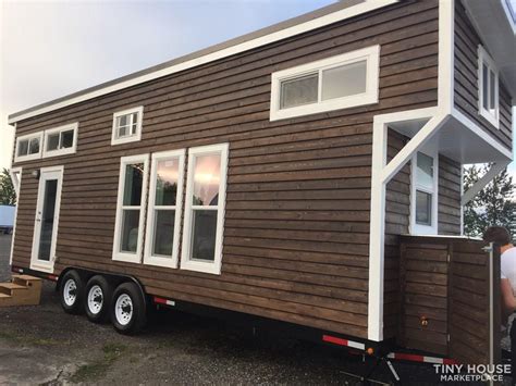 Tiny House For Sale Custom Tiny House With 2 Lofts And