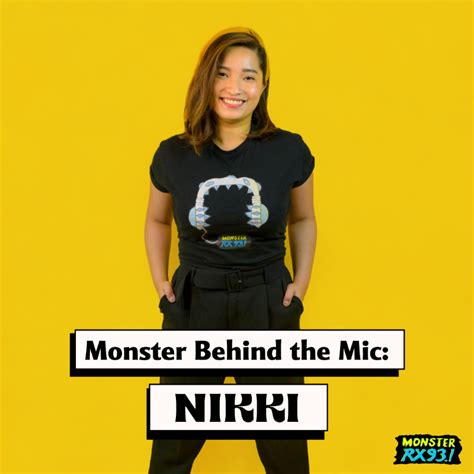 Monster Behind The Mic Nikki Out Of Her Shell And On To The Airwaves Monster RX