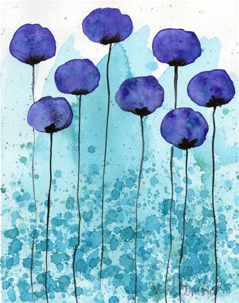 Cute Easy Watercolor Paintings To Copy Warehouse Of Ideas