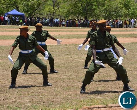 Zambia Paramilitary Graduates Parade In Pictures