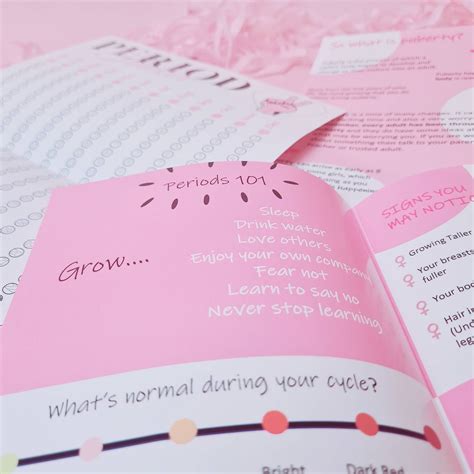 a girls first period kit first period t menstrual cycle etsy