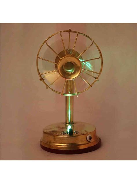 Brass Pedestal Fan Thehaat