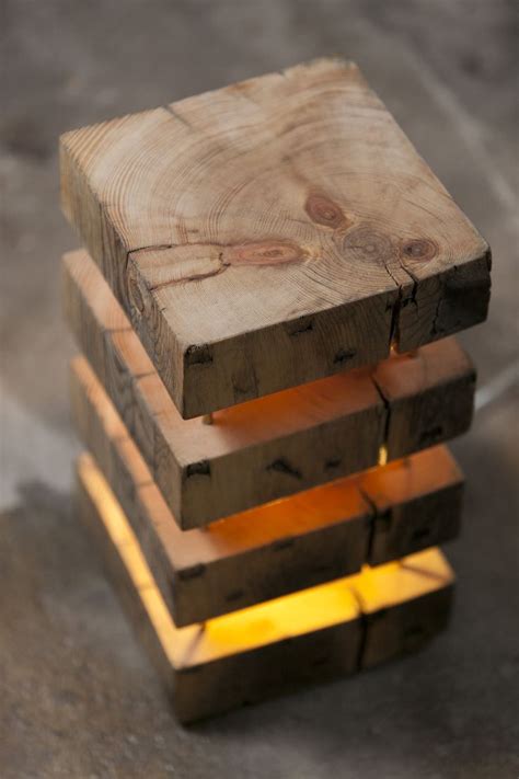 Maybe you would like to learn more about one of these? Perfect - Mood lamp, made from old timber. | Wooden lamp, Mood lamps, Lamp design