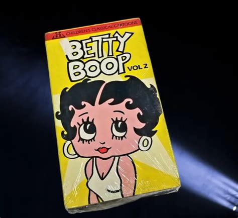 Vintage Betty Boop Vol Vol Vhs Tapes Classic Cartoons Hot Sex Picture