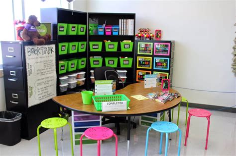 Colorful Nursery Ideas Kindergarten Elementary Playdoughtoplato