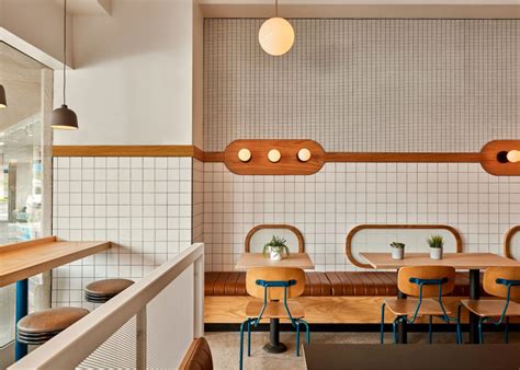 Inside Hipcityveg A Dreamy Modern Diner Cafe Interior Design Retro