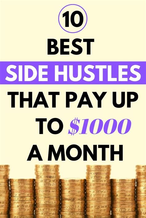 Passive income is great because you can earn money while you sleep! 10 Best Side Hustle Ideas to Make an Extra $1000 a Month ...