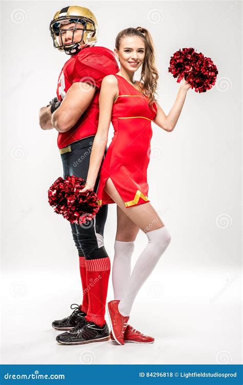 Football Player Cheerleader Pictures Telegraph