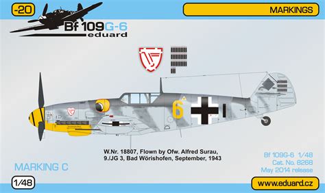 Eduard 148 Bf 109 G 6 General Info 3rd Marking Option 20