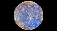 Color del planeta Mercurio - Astronomia
