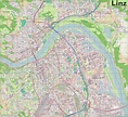 Large detailed map of Linz - Ontheworldmap.com