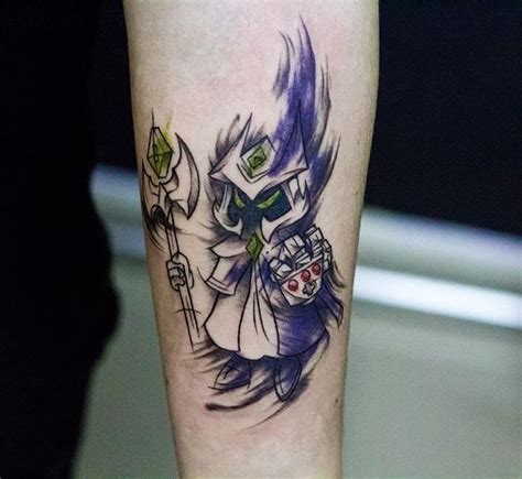 Final Boss Veigar From League Of Legends Tattoo By Victormmonte