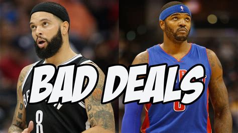 Bleacher Report Names Every Nba Teams Worst Contract Ever Youtube