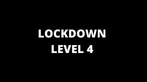 Lockdown regulations for levels 3 & 4 declared invalid and unconstitutional. Lockdown level 4: What will now be allowed