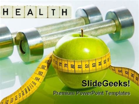 Fitness Health Powerpoint Template 0610 Powerpoint Templates
