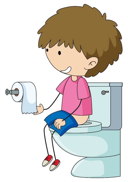 Kids Washing Hands After Toilet Vectors And Illustrations For Free