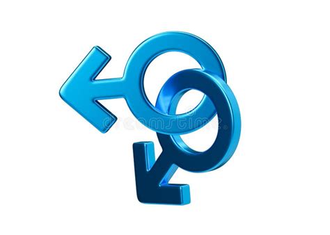Male Sex 3d Symbol Isolated White Stock Illustrations 1116 Male Sex