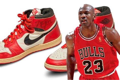 Los Nike Air Jordan 1 Originales De Michael Jordan Salen A Subasta