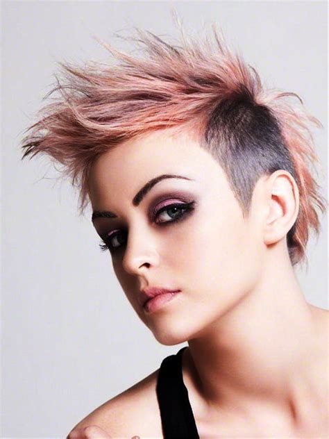 25 sleek hairstyles for short hair that'll certainly turn heads. 40 Funky Hairstyles To Look Beautifully Crazy - Fave ...