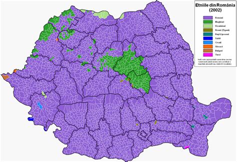 Harta Etnica A Romaniei Profu De Geogra