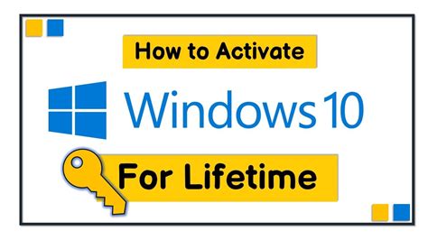 How To Permanently Activated For Windows 10 Youtube