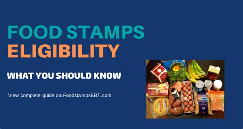 In order to be eligible for fap, you must meet certain income is money you receive. food stamps eligibility guide - Food Stamps EBT
