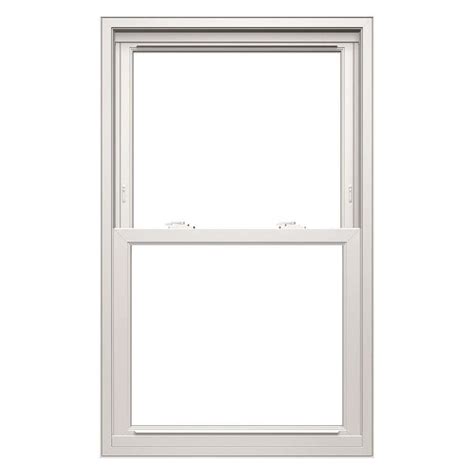 Thermastar By Pella Vinyl Replacement White Double Hung Window Rough